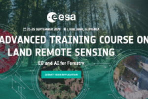 10th Advanced Training Course On Land Remote Sensing logo. Image:ESA