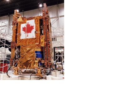 Radarsat-1 during testing in Ottawa, Canada