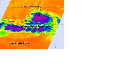 Flossie is moving toward the west