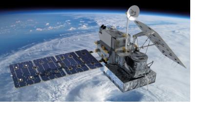 The GPM satellite created by NASA and JAXA