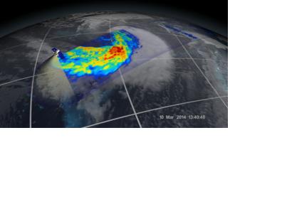 Satellite Photo from NASA and JAXA GPM satellite