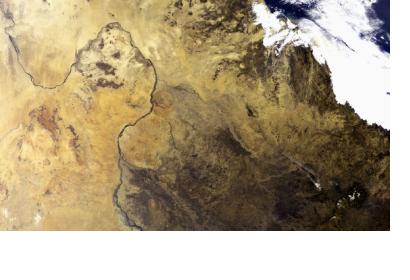 Sudan seen from Space by ESA's Medium Resolution Imaging Spectrometer in 2004