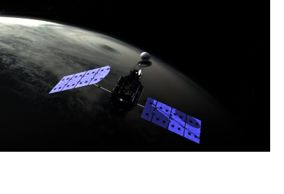 Artist's depiction of NASA's Global Precipitation Measurement mission