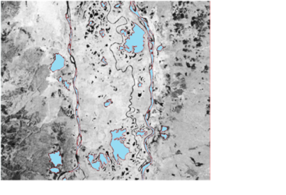 CAIN, Automatic classification of flood areas using normalized water index