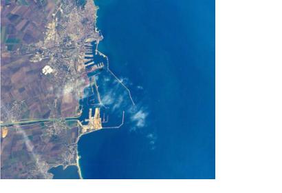 Constanta, Romania seen from space