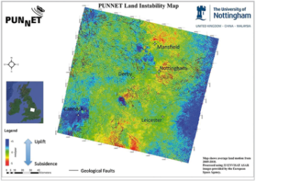 PUNNET maps and monitors land stability 