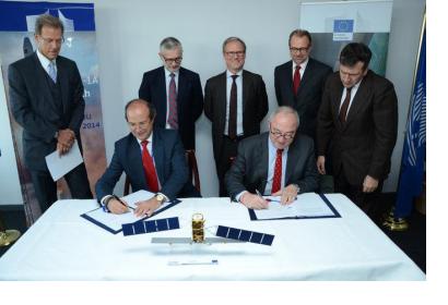 Signature of Copernicus Space Component Agreement