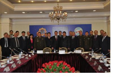 Specialist from the Russian Federation and the Republic of Kazakhstan during the meeting