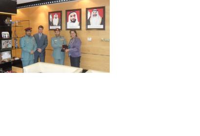 UNOOSA director Simonetta di Pippo and UN-SPIDER coordinator Luc St-Pierre visited the Ministry of Interior of the United Arab Emirates