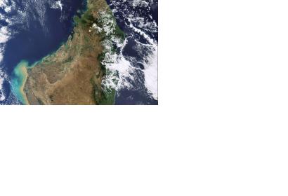 Image of Madagascar acquired by Envisat's Medium Resolution Imaging Spectrometer (MERIS) instrument on 30 June 2009 