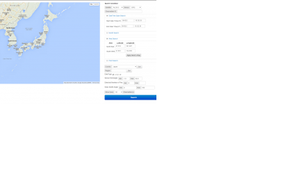 The ALOS data is accessible via the CIRC observation data search