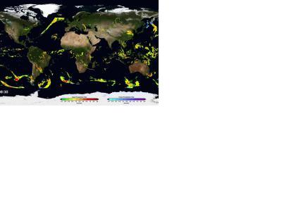 Global precipitation map (Image: NASA's Goddard Space Flight Center)