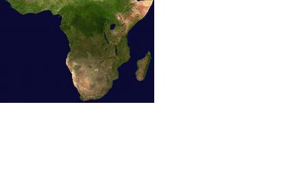 Satellite image of Sub-Saharan Africa (Image: NASA)
