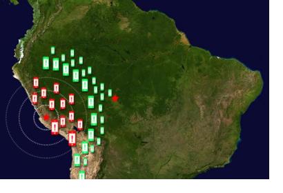 Smartphones can detect ground motion and warn others before strong shaking arrives (Image: NASA/Emiliano Rodriguez Nuesch)