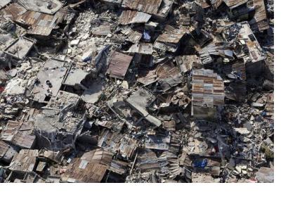 ETSI's specifications include guidelines for dealing with earthquakes (Image: Logan Abassi-UNDP)