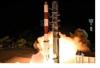 The new satellites have been launched from Satish Dhawan Space Centre, Sriharikota, India (Image: ISRO)