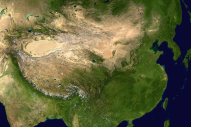 The China-Brazil Earth Resource Satellite-04 can cover areas of China's size (Image: NASA)