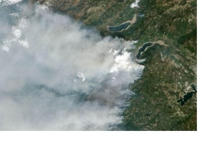 Wildfires can be easier detected thanks to the new satellite-based tool (Image: NASA)