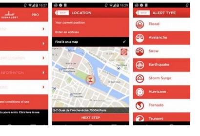 Screenshot of SIGNALERT App to download in Google Play (Image: Google Play)