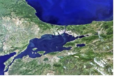 Satellite view of the city of Istanbul (Image: ESA)