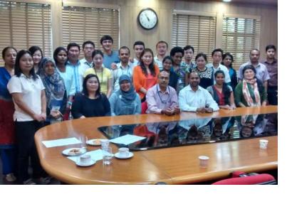 UN-SPIDER meets students of 20th Post Graduate Diploma in Remote Sensing and GIS at the UN Affiliated Centre for Space Science Technology Education in Asia and the Pacific (CSSTEAP), Dehradun, India