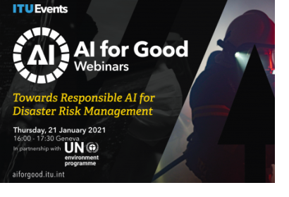 Webinar Banner. Source: aiforgood.itu.int