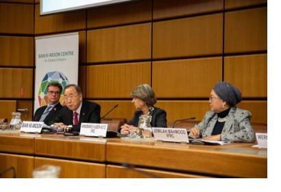 World Disasters Report 2018 launch at the United Nations Office in Vienna. Image: UNIS.