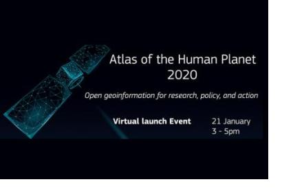 Atlas of the Human Planet 2020 Launch Event