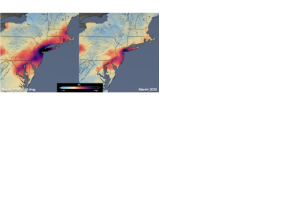 Webinar Introductorio: Un Vistazo a Cómo la NASA Mide la Contaminación del Aire logo. Image: NASA