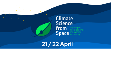Banner for the Climate Science from Space conference. Image: European Union.