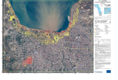 Copernicus Emergency Management Service (© 2018 European Union), [EMSR317] Palu - Indonesia, Grading Map.