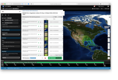 EarthdataSearch. Image: NASA