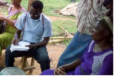 Field Work on Ogunpa flood plain Ibadan, Nigeria. Image: GMES.