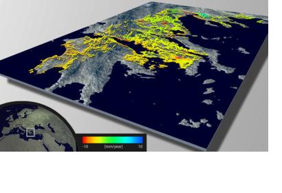 Greece deformation