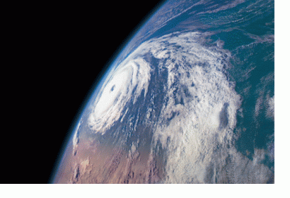 Hurricanes and early warning systems (image Courtesy of NASA)