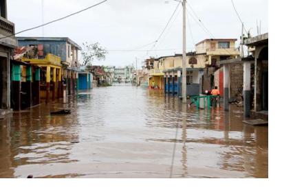 Les Cayes, southern Haiti, 5 October 2016 after Hurricane Matthew has struck the area. Image: Jethro J. Sérémé / American Red Cross / IFRC.