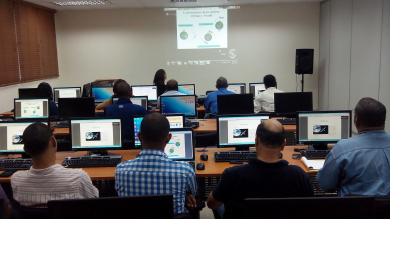 Members of EIGEO during the training course