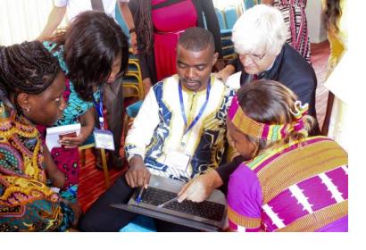 Mission team and participants during the simulation exercise. Image: DPC.