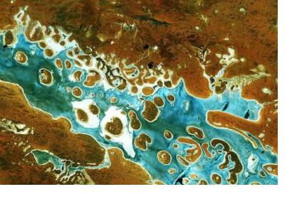 Sentinel-2A captured Lake Amadeus in Australia’s Northern Territory