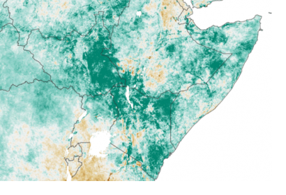 NDVI Anomaly. Image: NASA