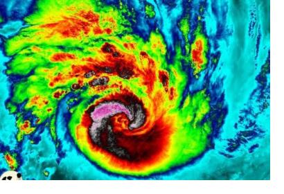 NASA-NOAA’s Suomi National Polar-orbiting Partnership satellite captured an image of Cyclone Felleng in the Southern Indian Ocean in 2013. Image: NASA/CC BY 2.0