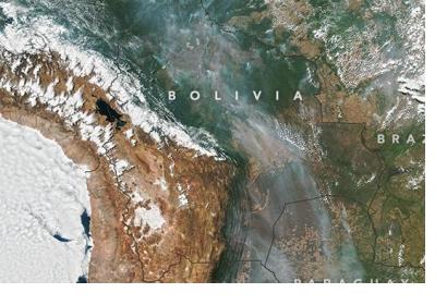 Bolivia. Image: NASA