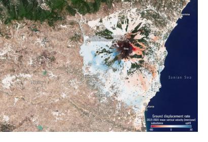 Etna Subsidence ESA