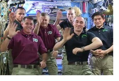 ISS Expedition 49 crew. Image: NASA