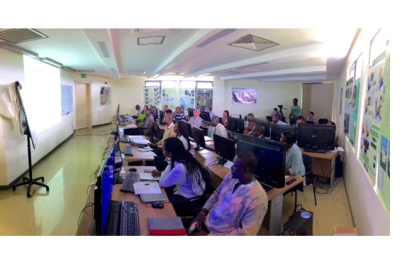 Training on Synthetic Aperture Radar (SAR) satellite imagery use in Gabon