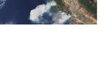 Forest fires. Image: ESA.