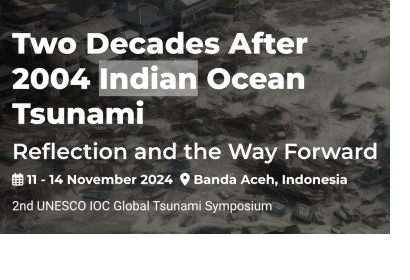 Image Tsunami Symposium Indonesia November 2024