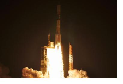 Launch of QZSA satellite Michibiki-1 in 2010.
