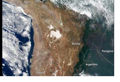 South America. Image courtesy of NASA