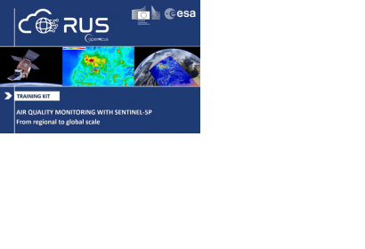 Air quality monitoring with Sentinel-5p. Image: RUS
